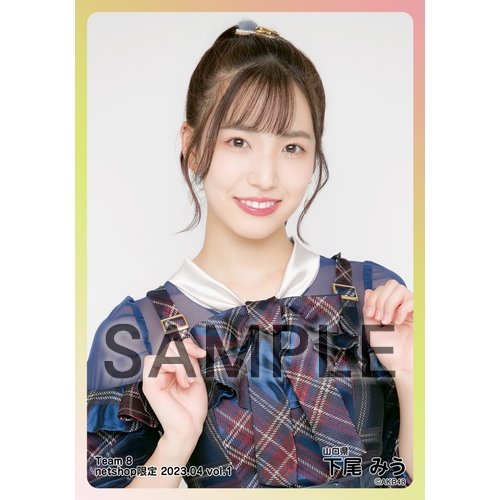 AKB48 チーム8 2023年4月度 net shop限定個別生写真5枚セットvol.1