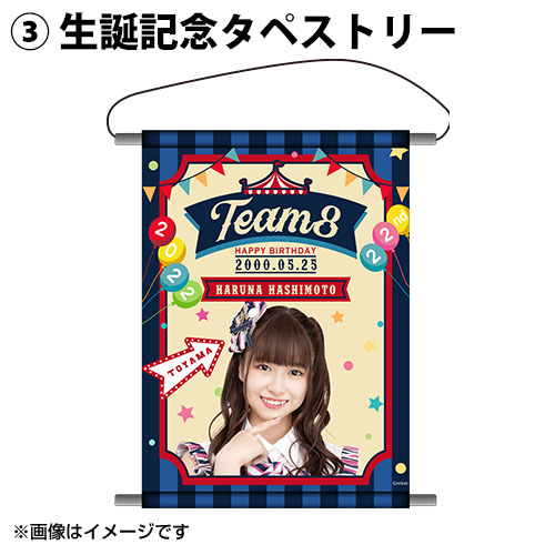 予約商品】AKB48 チーム8 生誕記念グッズセット 2022年5月度